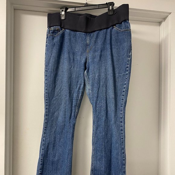 Liz Lange Denim - Liz Lange maternity jeans, size 16
